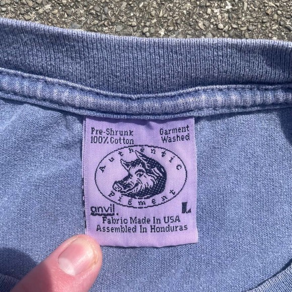 Vintage French West Indies Butterfly T-Shirt Women's Large - Picture 4 of 4